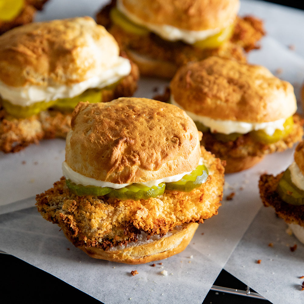 Pickle Brined Chicken Sandwich