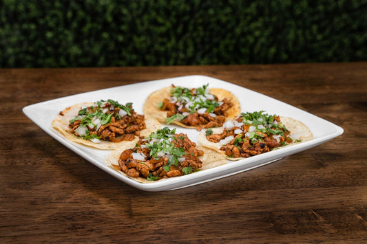 Feed 4 for $20 Al Pastor Tacos