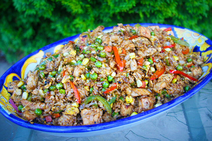 BBQ Chicken Stir-Fry