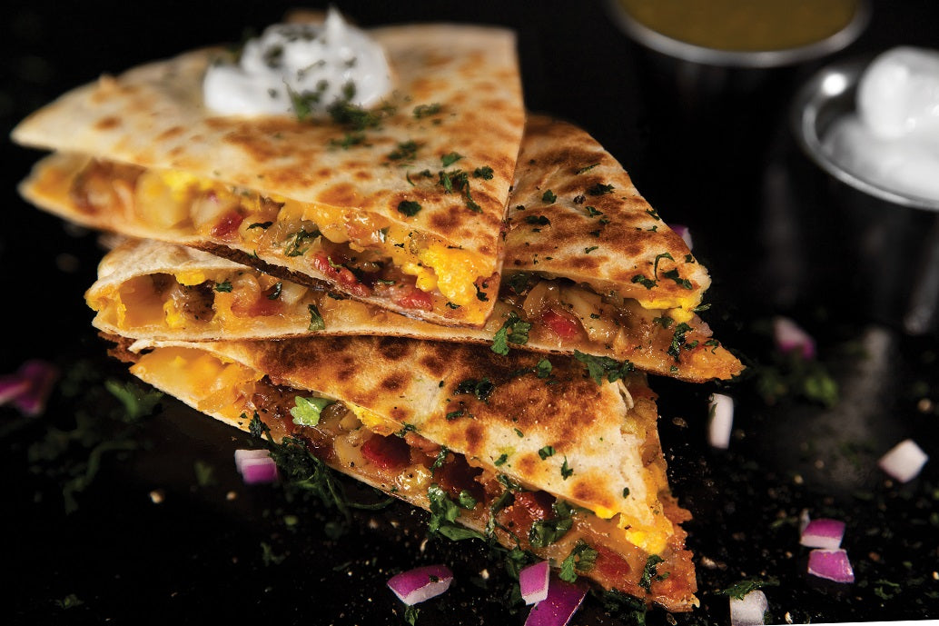 New Mexico Breakfast Quesadillas