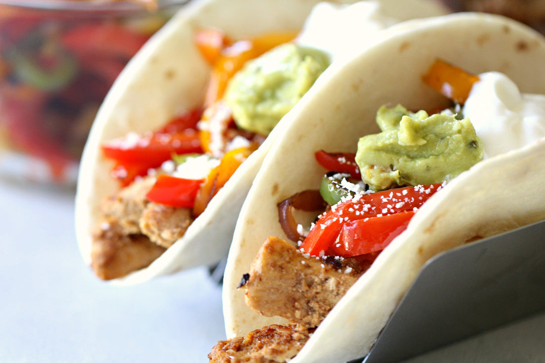 Chili Lime Chicken Fajitas