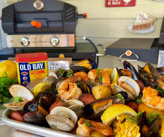 Betty's Pizza Oven Sheet Pan Clambake