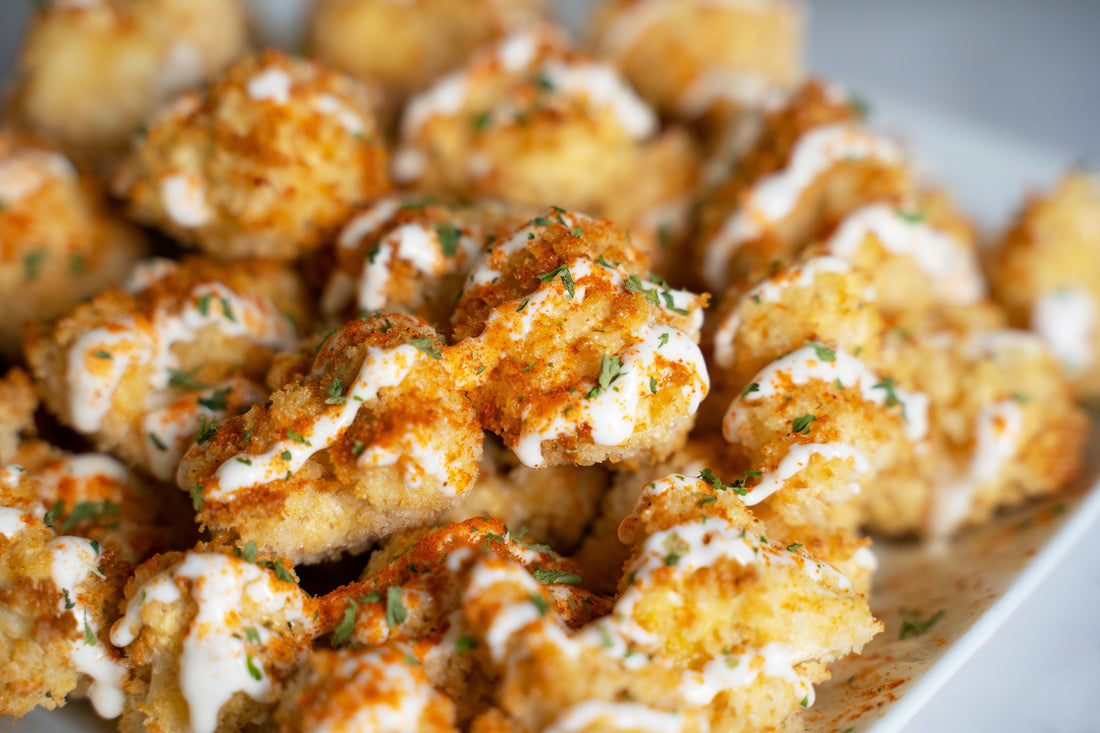 Crispy Buffalo Cauliflower