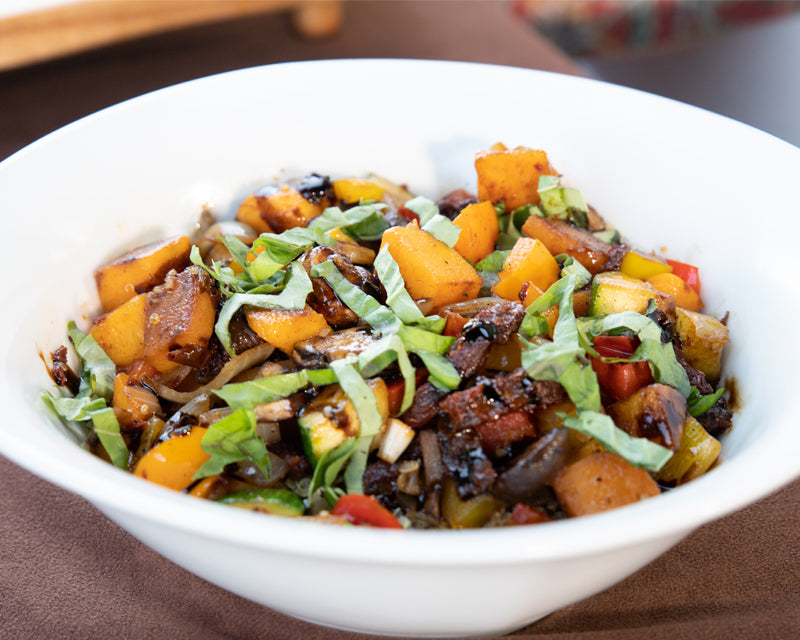 Grilled Vegetable Italian Quinoa Bowl