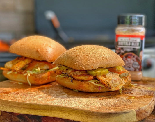 CJ’s Buffalo Blue Ciabatta Chicken Sandwich