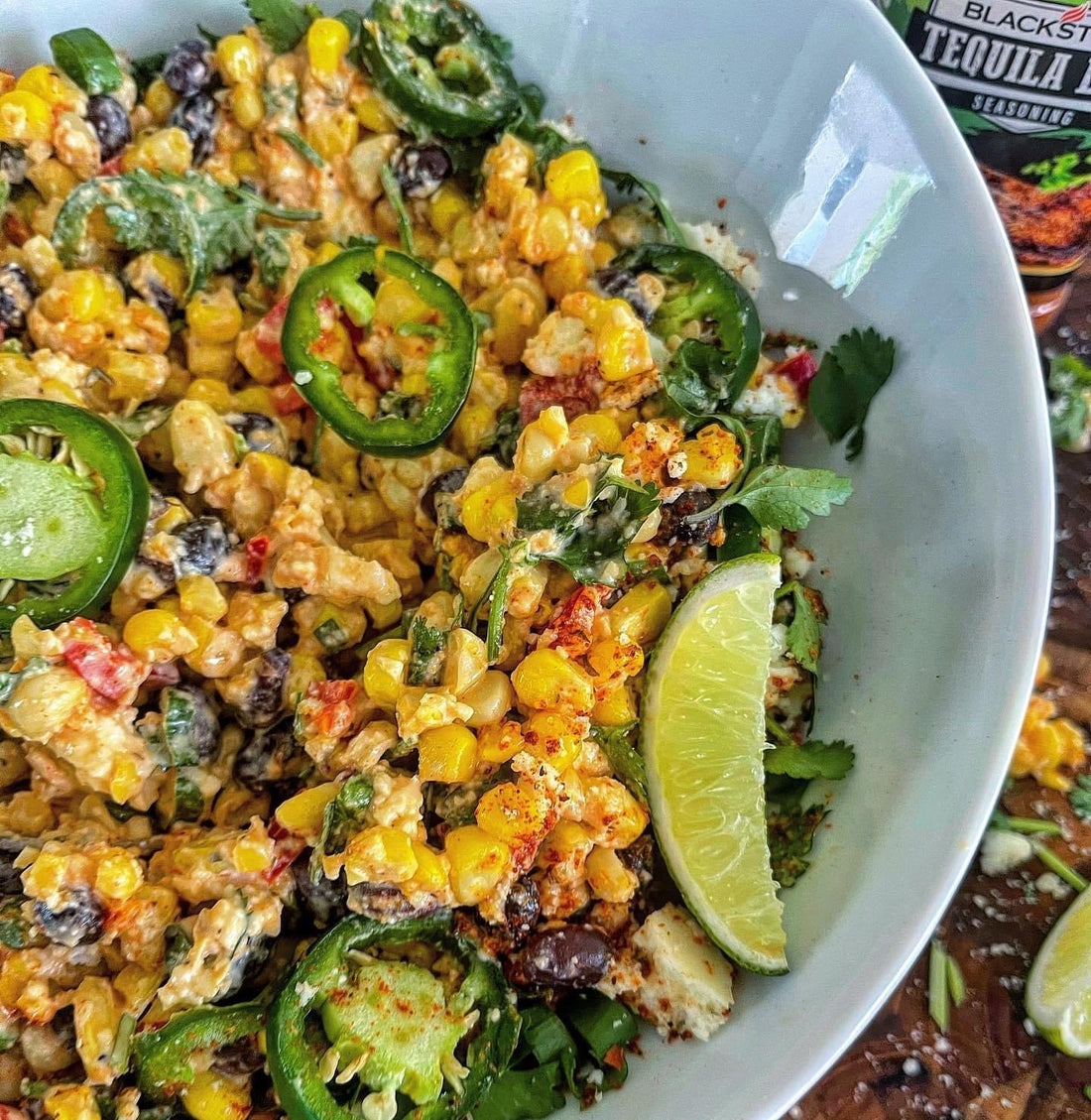 Tequila Lime Corn Salad