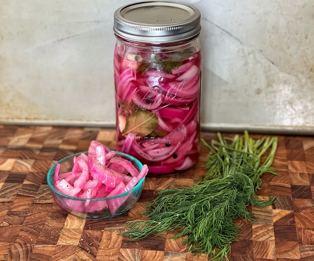 Quick Pickled Red Onions