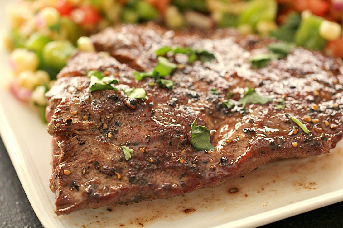 Marinated Flat Iron Steak