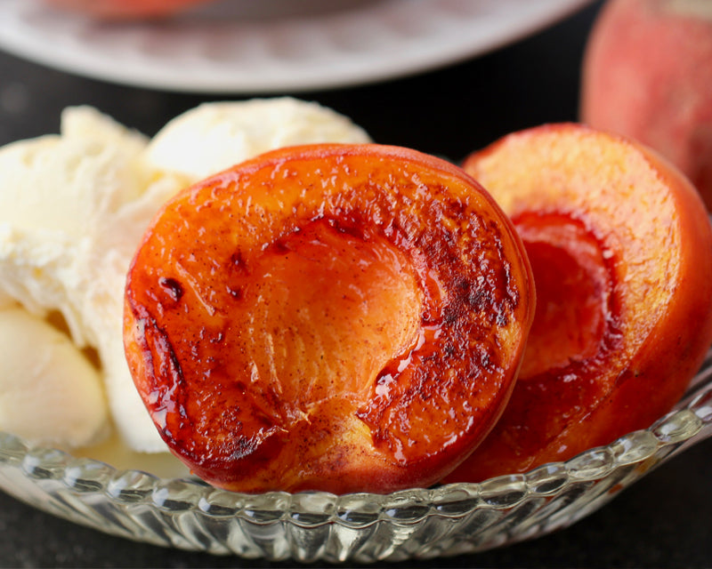 Griddled Peaches