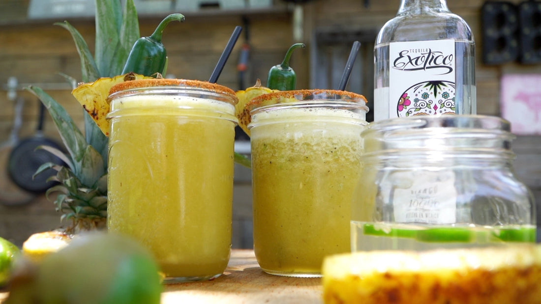 Spicy Griddle Pineapple Margarita