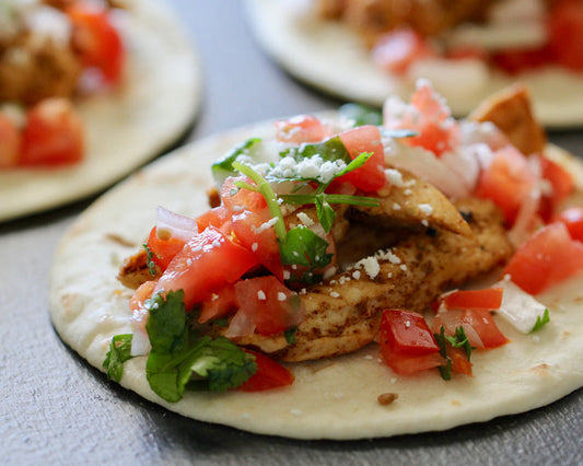 Griddled Chicken Street Tacos