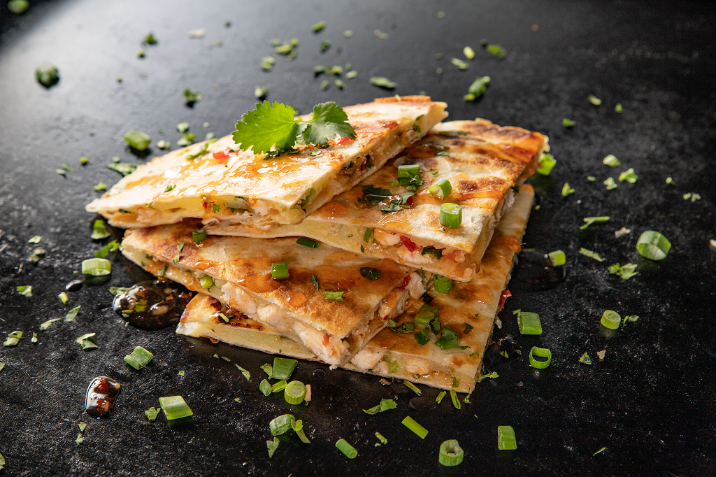 Thai Chicken Quesadillas