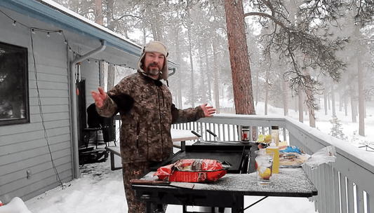 How to griddle when it’s freezing cold outside