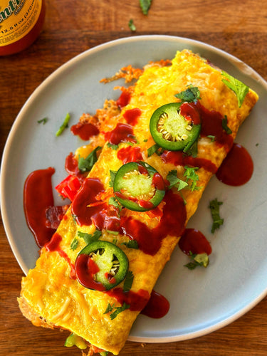 Tortilla de Tocino y Queso