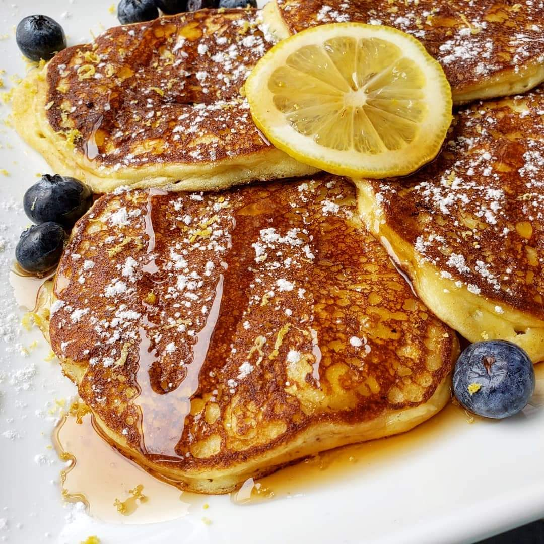 Ricotta Lemon Griddle Cakes