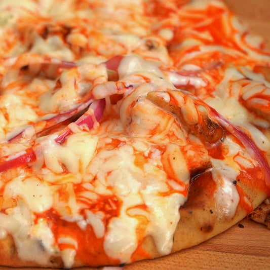 Buffalo Ranch Chicken Flatbread