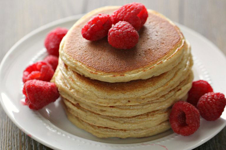 Fluffy Protein Pancakes