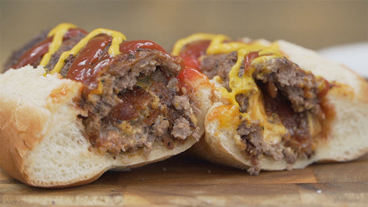 Bacon Cheese Burger Dogs