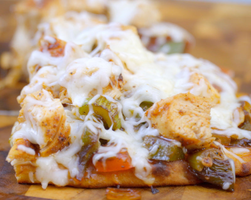 Chicken &amp; Sausage Gumbo Flatbread