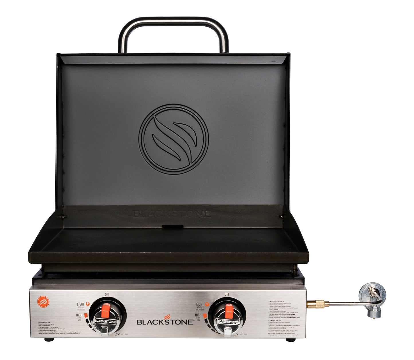 Plancha De Gas Blackstone De 22 Pulgadas Con Campana